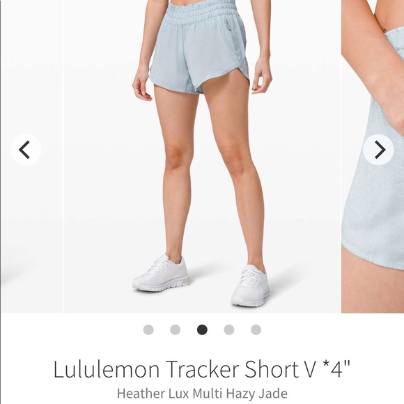 lululemon athletica Pants - Low-rise Lululemon tracker shorts